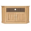 Mobel Oak Furniture Corner Television Cabinet Stand Unit   COR09C
